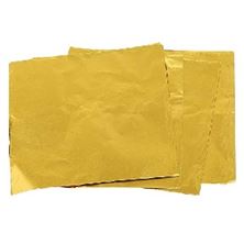 Picture of 150 PROFESSIONAL GOLD FOIL ALUMINIUM SHEETS 10X10CM